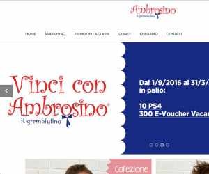 Vinci con Ambrosino il grembiulino