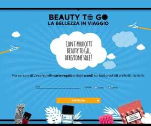 BEAUTY TO GO : LA BELLEZZA IN VIAGGIO