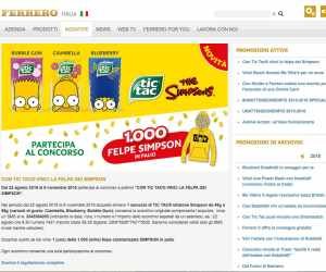 CON TIC TAC VINCI LA FELPA DEI SIMPSONS