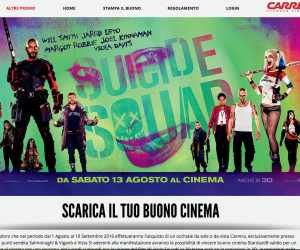 CONCORSO CARRERA E SUICIDE SQUAD