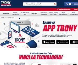 A SETTEMBRE, CON L’APP TRONY VINCI LA TECNOLOGIA!