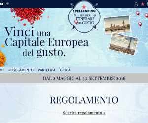 S.PELLEGRINO ITINERARI DEL GUSTO
