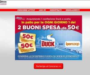 VINCI LA SPESA DA IPERCOOP CON DUCK