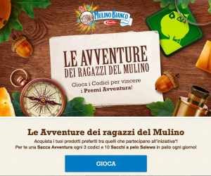 Vinci con le Avventure del Ragazzi del Mulino