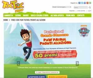 VINCI CON PAW PATROL, PRONTI ALL’AZIONE