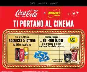 PENNY MARKET E COCA COLA TI PORTANO AL CINEMA