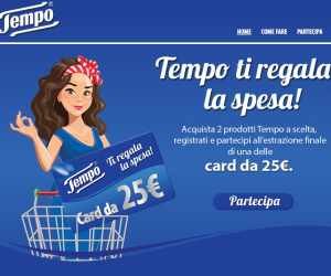 TEMPO TI REGALA LA SPESA