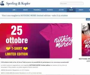 APPUNTAMENTO IN LIBRERIA: VINCI 1.000 MAGLIETTE GLAM DI NOTHING MORE