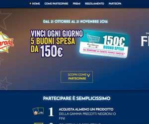 CON NEGRONI E FINI VINCI BUONI SPESA