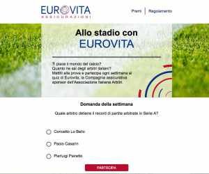ALLO STADIO CON EUROVITA