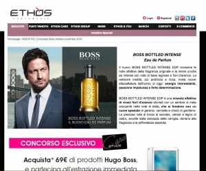 CON ETHOS PROFUMERIE E BOSS VINCI UN iPad Pro