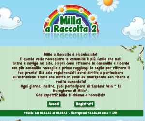 MILLA A RACCOLTA – SECONDA EDIZIONE