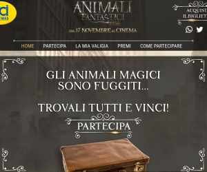 Vinci con UCI Cinemas e Animali Fantastici