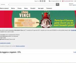 CONCORSO MONDADORI STORE NATALE 2016