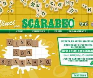 GIOCA E VINCI SCARABEO