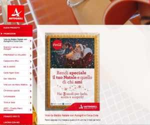 VOLA DA BABBO NATALE CON AUTOGRILL E COCA-COLA