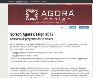 Sprech Agorà Design 2017