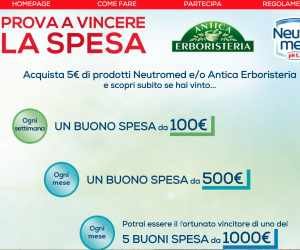 PROVA A VINCERE LA SPESA CON NEUTROMED E ANTICA ERBORISTERIA