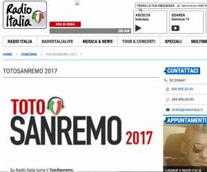 TotoSanremo 2017