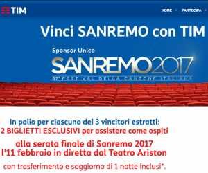 VINCI SANREMO CON TIM