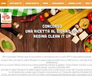 Una ricetta al giorno con Regina Clean It Up