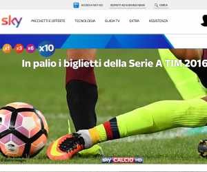 Allo stadio con Sky 2017