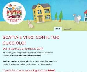 SCATTA E VINCI CON IL TUO CUCCIOLO