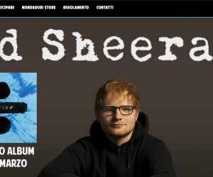 Vinci un live di ED Sheeran con Mondadori Store