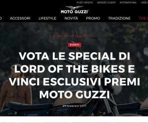 Vivi Lord of The Bikes II con Moto Guzzi The Clan