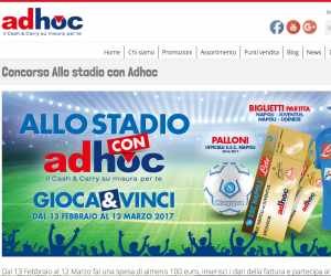 Allo stadio con Adhoc