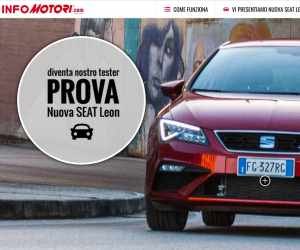 PROVA NUOVA SEAT LEON E VINCI BARCELLONA
