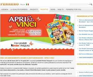 VINCI UN ABBONAMENTO GRANDI CLIENTI MONDADORI-APRI E VINCI