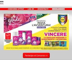 VINCI UN FANTASTICO WEEKEND DI DIVERTIMENTO CON LA LIMITED EDITION DI GLADE!