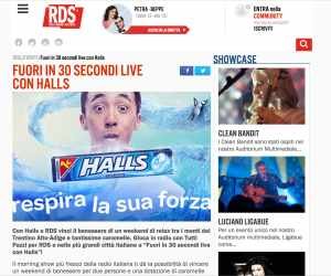 TUTTI PAZZI PER HALLS