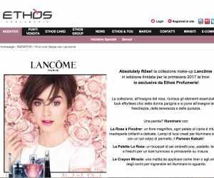 VINCI UNA VESPA CON LANCÔME ED ETHOS PROFUMERIE