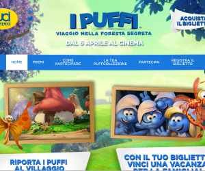Vinci con I Puffi 3: Viaggio nella foresta segreta e UCI Cinemas
