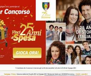 VINCI 25 ANNI DI SPESA
