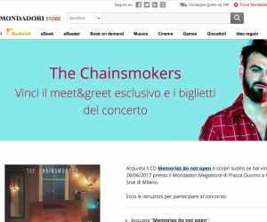 The Chainsmokers: vinci il meet&greet esclusivo e il concerto con Mondadori Store