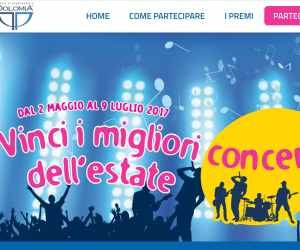 CON DOLOMIA VINCI I MIGLIORI CONCERTI DELL’ESTATE