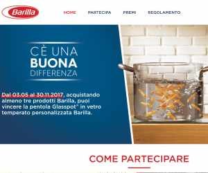 Con Barilla vinci la pentola in vetro trasparente
