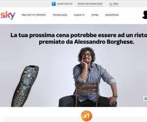 Una cena a portata di telecomando