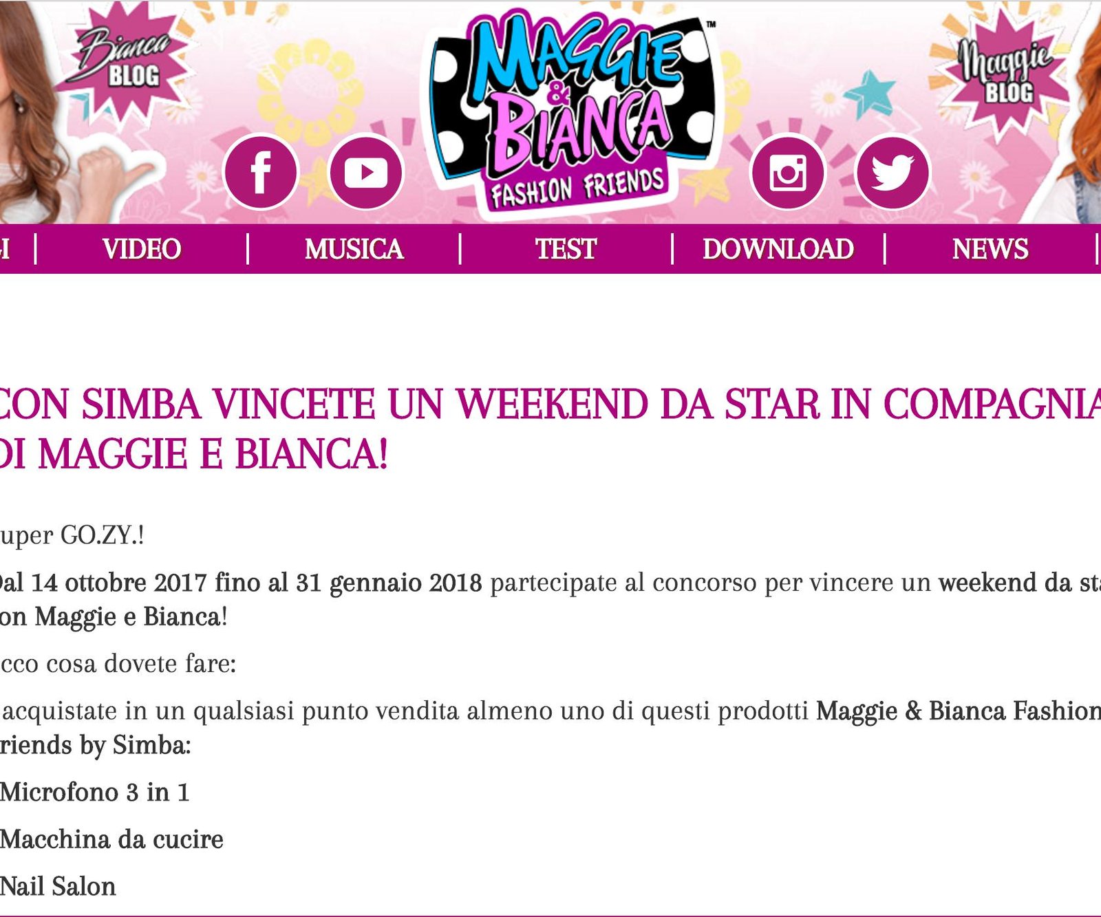 Quiz Maggie E Bianca Fashion Friends Maggie Bianca Fashion Friends Trama Foto Davidemaggio It Quiz Maggie E Bianca Fashion Friends Maggie Bianca Fashion Friends Trama Foto Davidemaggio It