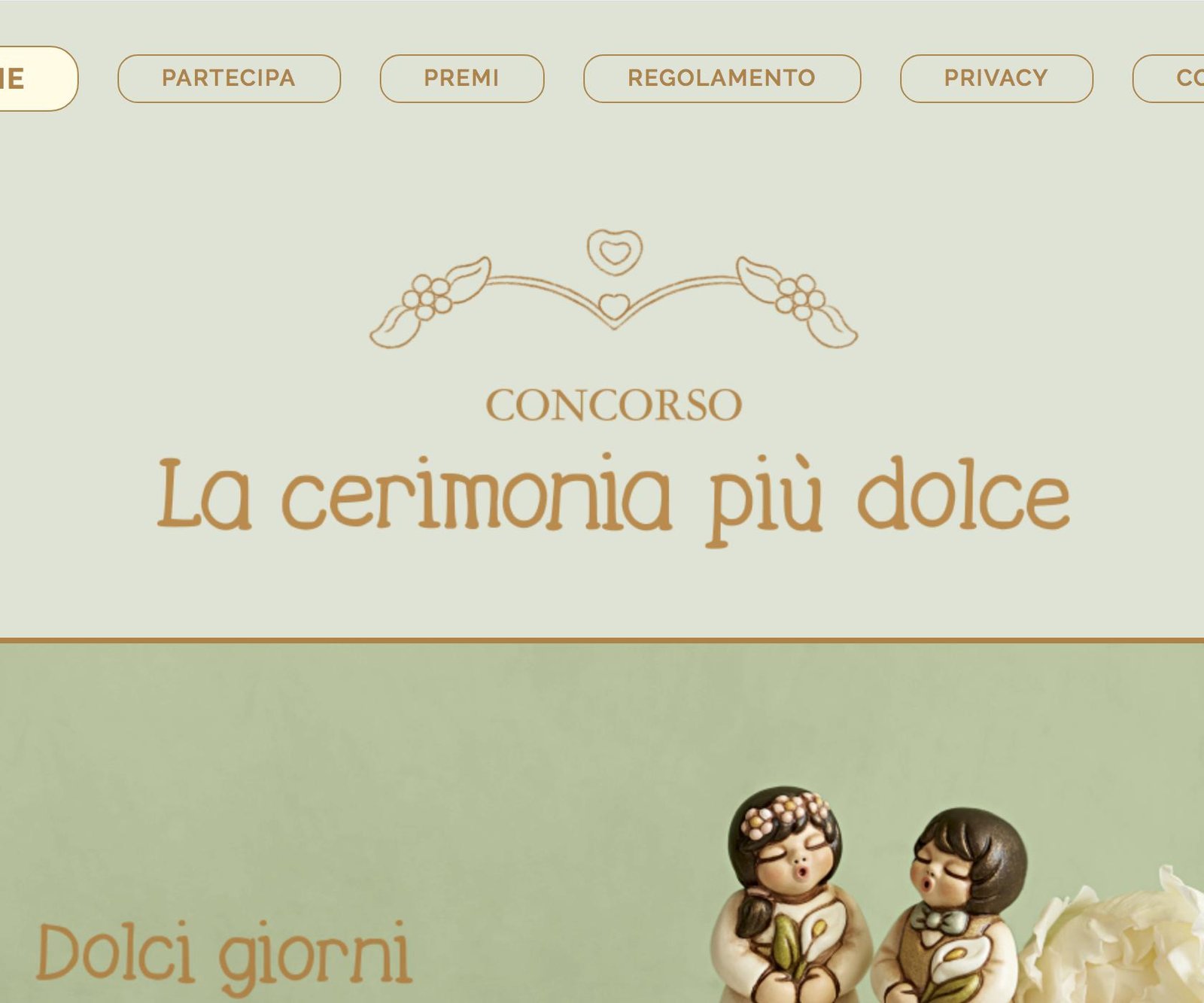 Concorso Natale Thun.Concorso A Premi Thun La Cerimonia Piu Dolce Premi E Concorsi