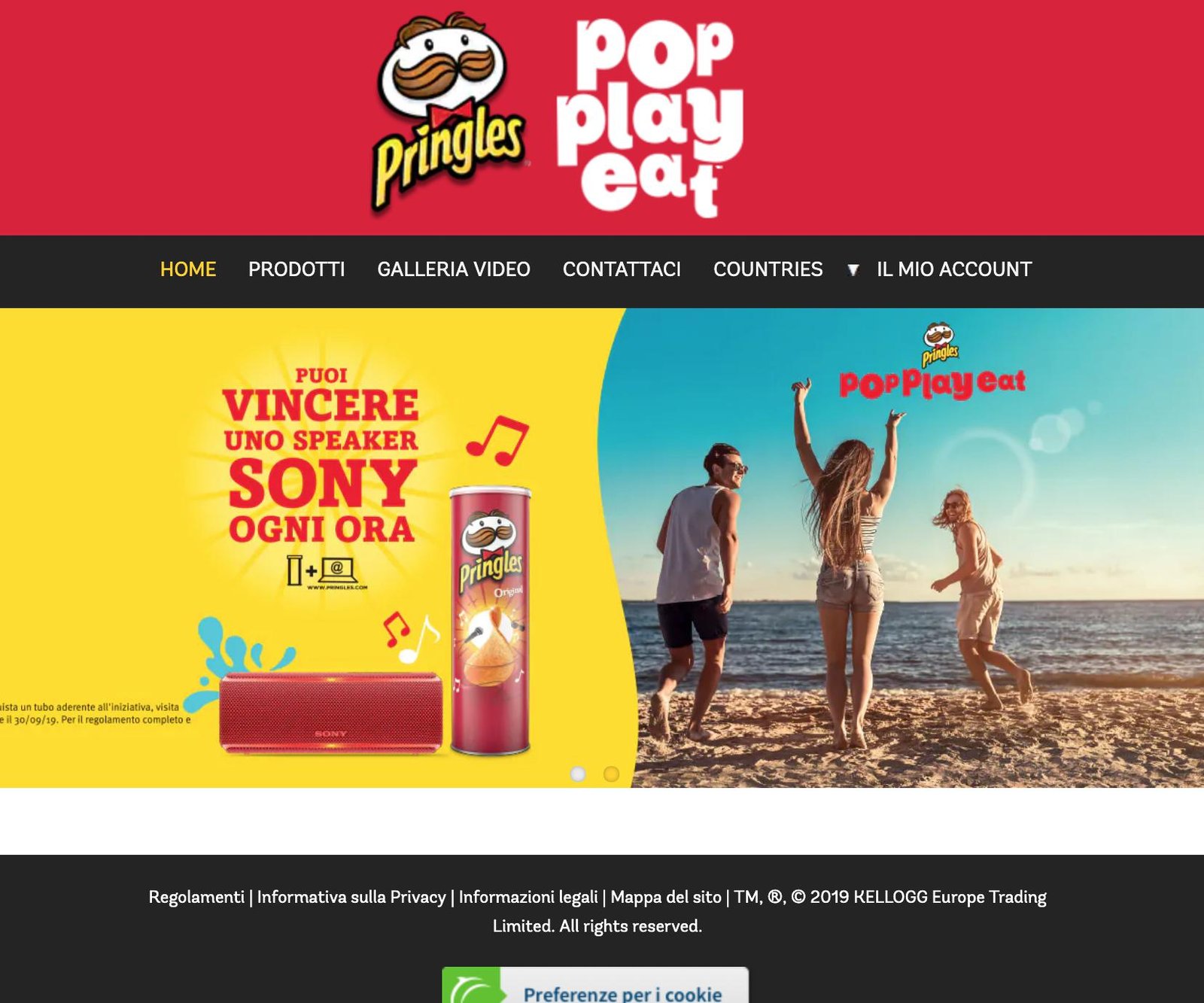 pringles speaker sony