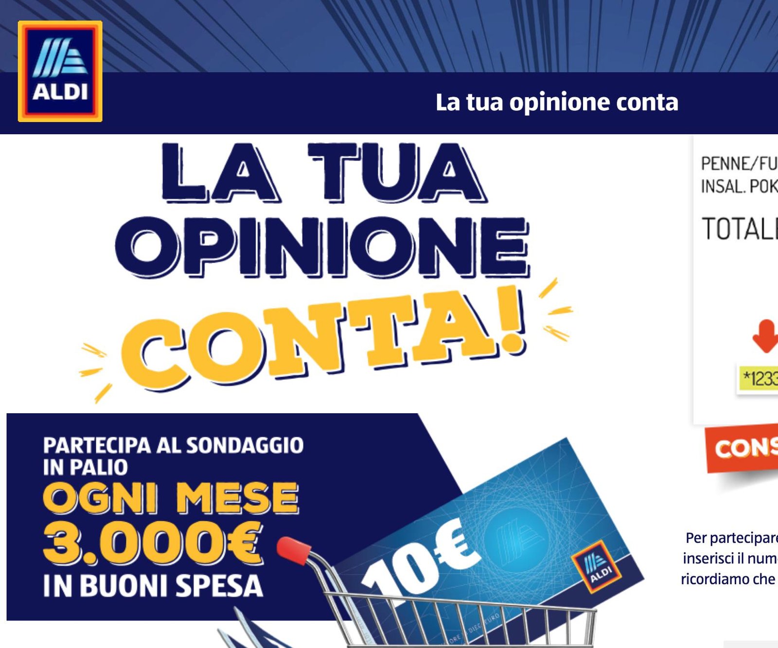 Concorso Aldi La Tua Opinione Conta Premi E Concorsi