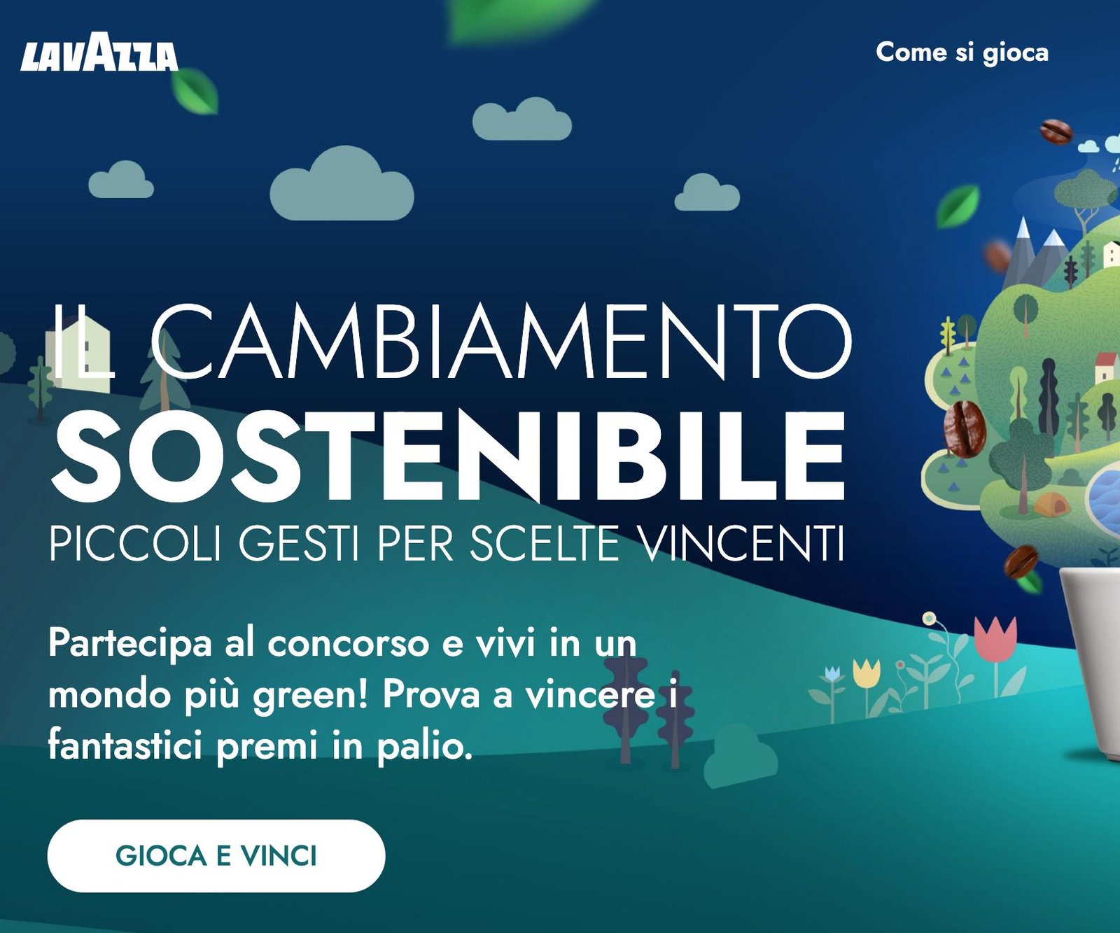 Concorso Lavazza IL CAMBIAMENTO SOSTENIBILE Premi e Concorsi